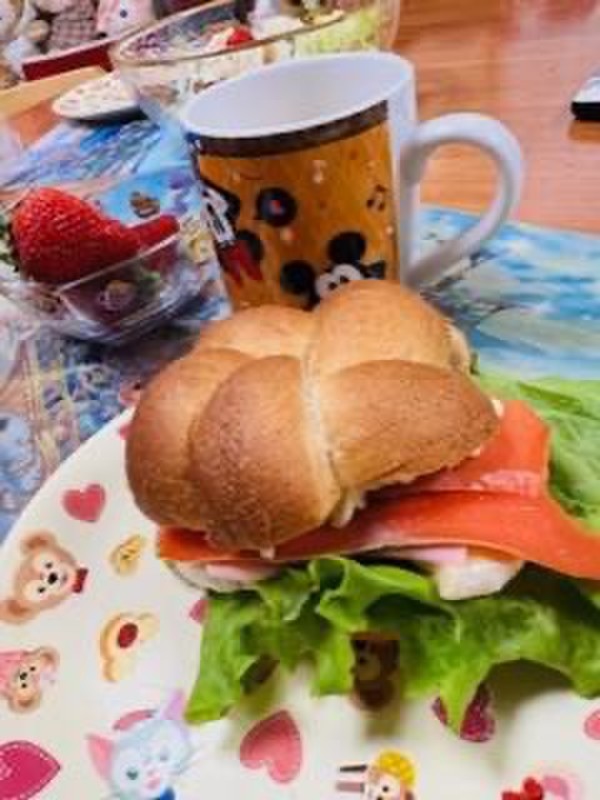 見本。とかちの酵母。花形サンドパン