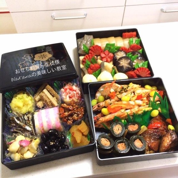 年末限定料理教室「蒲鉾も作る★1日集中おせち料理」生徒様作
