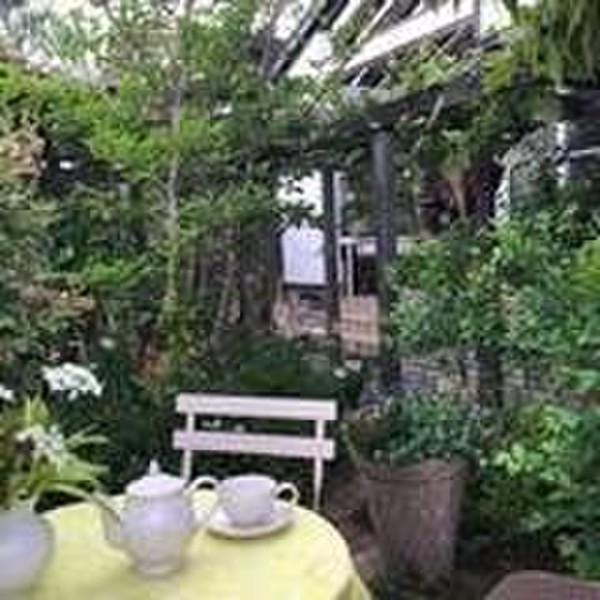 緑とお花であふれるガーデン。