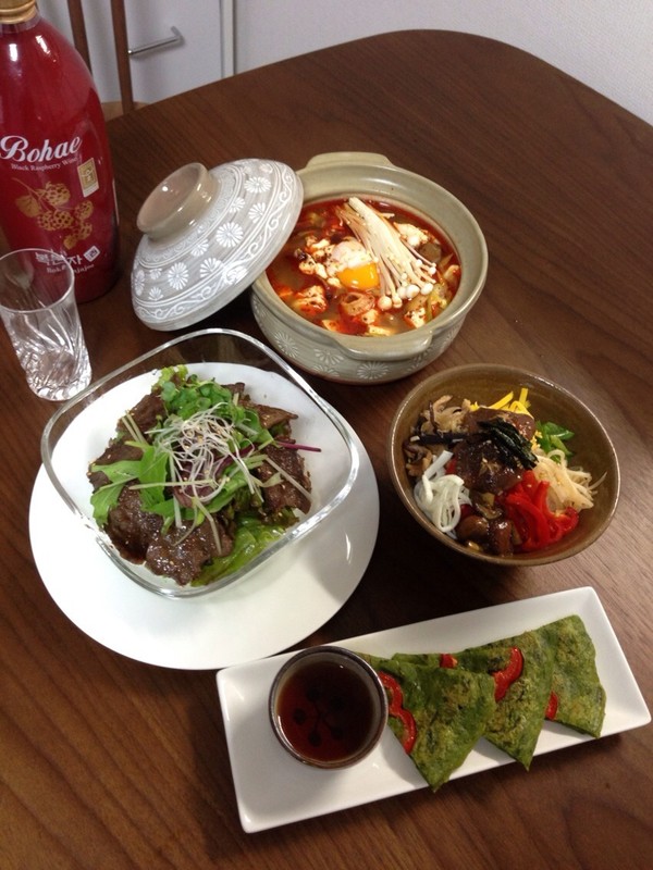 韓国料理レッスン