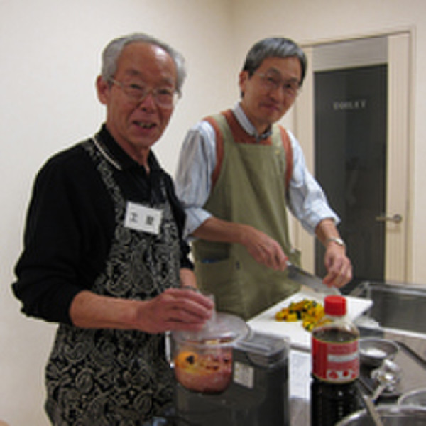 第３土曜日の男の料理教室です