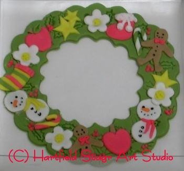 体験レッスン作品
クリスマスミニリースオーナメント