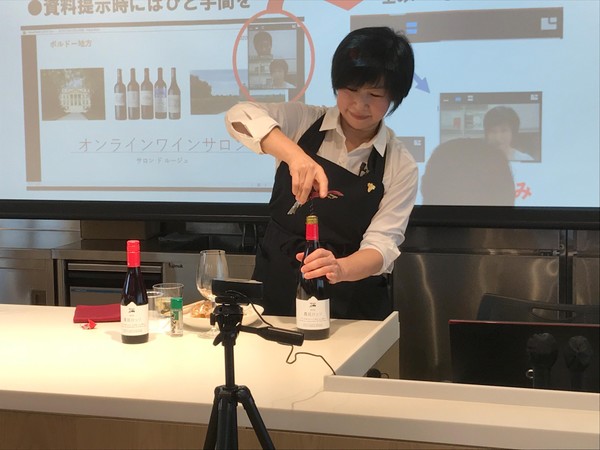 外部でのワインセミナー