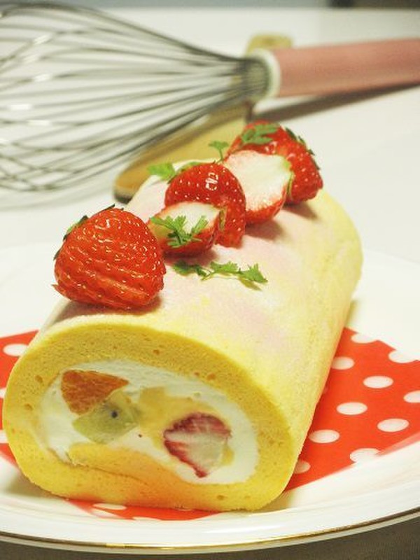 スフレロールケーキ