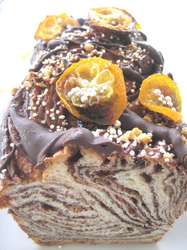 ギフトパン「金柑ショコラ」チョコシートから作ります♪