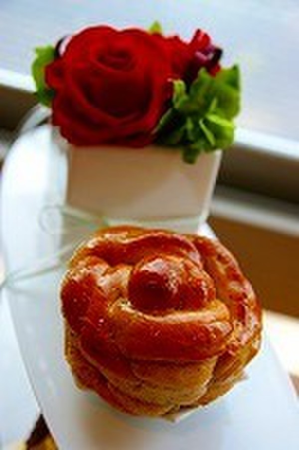 薔薇のパン