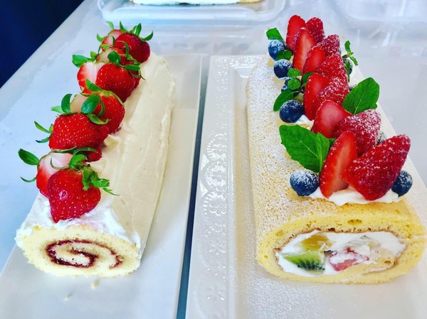 2種類のロールケーキ！
