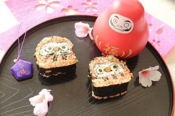 だるまのデコ巻きずし