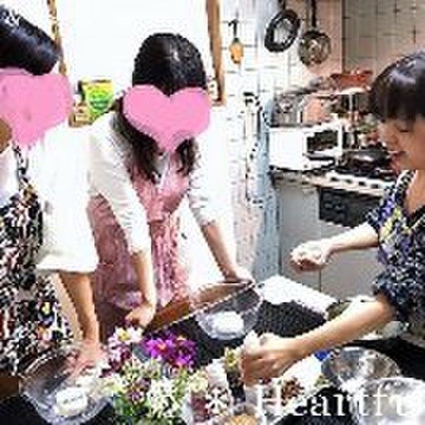 皆で作ろう～クルミのホットク♪