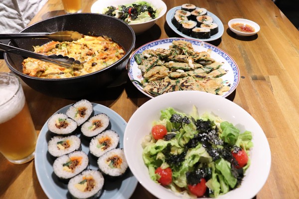 酒の肴とお酒の会にて　韓国料理