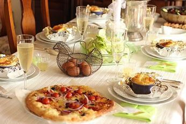 テーマを決めて、お客様におもてなし料理。