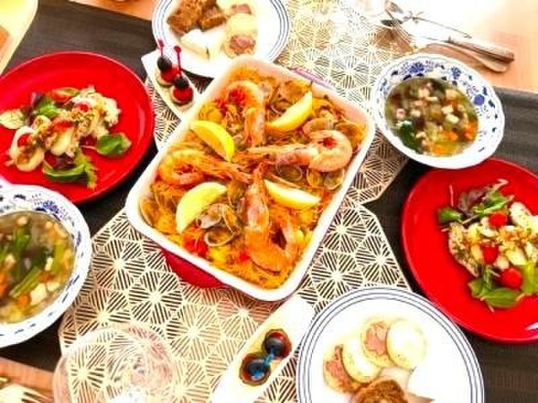 時にはパーティー料理も