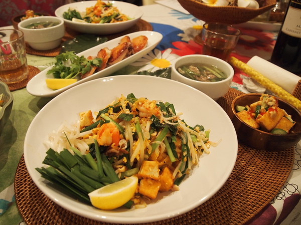 夏はアジアン料理レッスン。