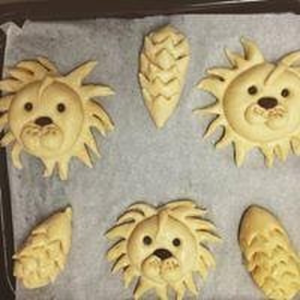 夏休みにリクエストのあったライオンとハリネズミ