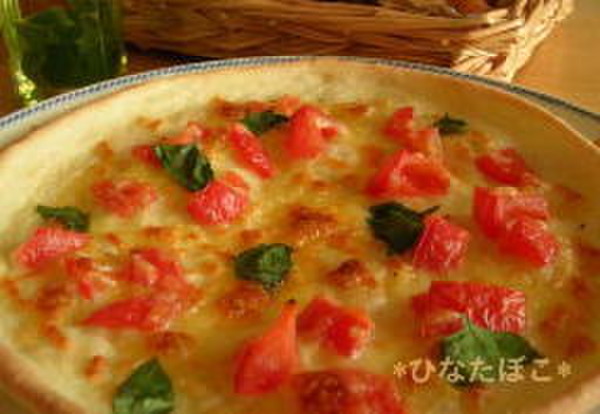採れたてバジルをつかって。