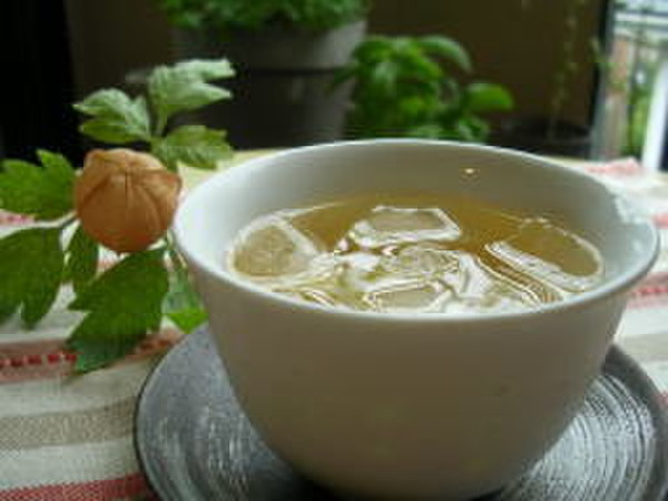 レッスンの始まりは１杯のお茶から。