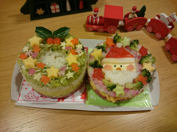 ケーキ寿司
リース＆サンタクロース