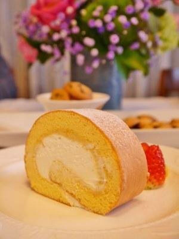 ２０１７年２月レッスン“ビスキュイで作る蜂蜜ロールケーキ”