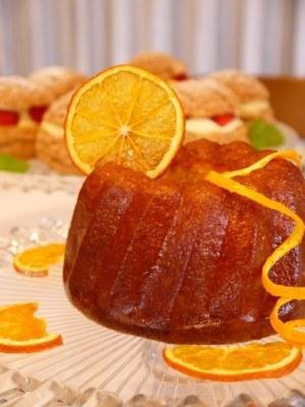 ２０１７年３月レッスン“　オレンジのケーキ”
