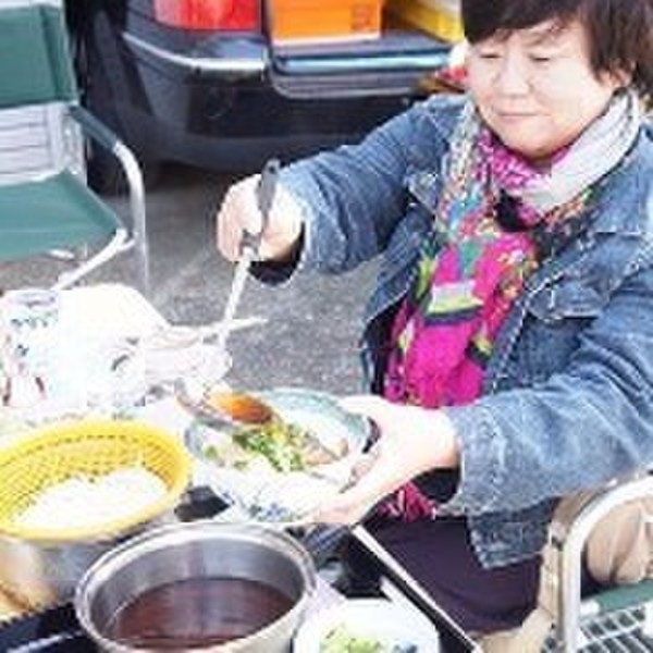 こちらも名産の、あまごを使ったレッスンです。