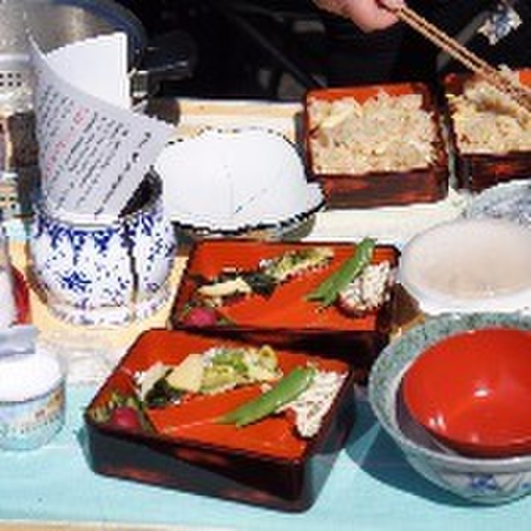 野迫川村の季節の野菜を使ったレッスン