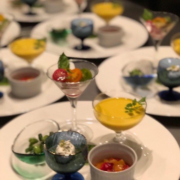季節野菜のプチ前菜盛り合わせ