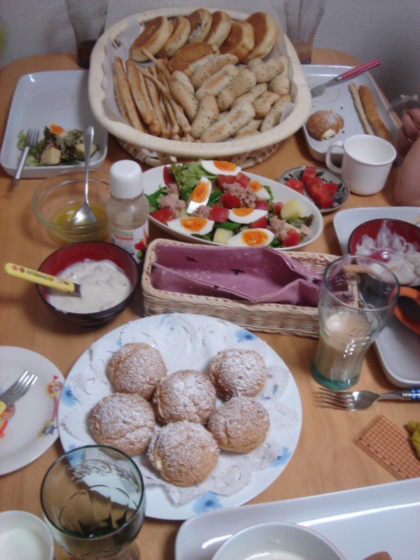 お子様も一緒に試食♪