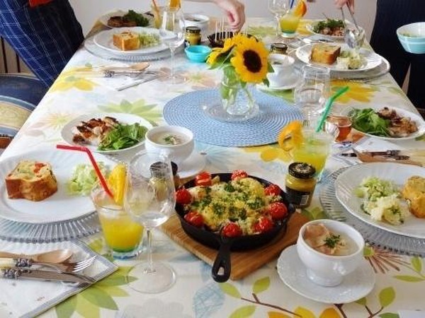 春のホームパーティでおもてなしレッスン