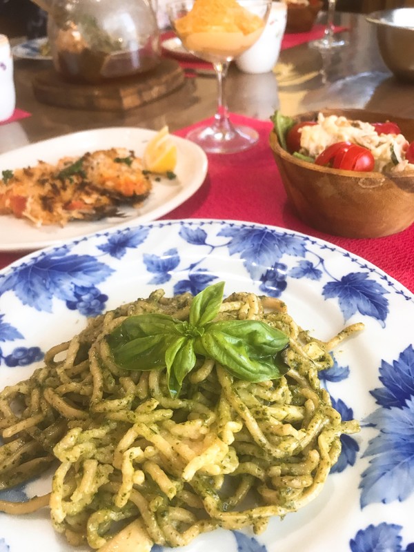 粉から作るパスタコース