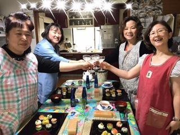 お料理教室！てまり寿司で乾杯