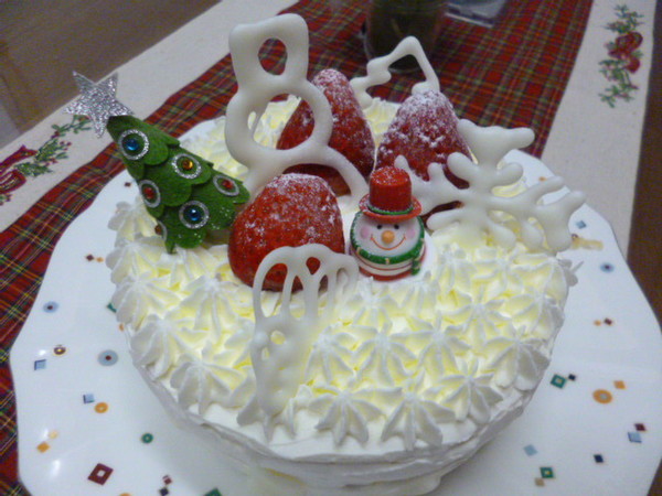 クリスマスケーキ♪
