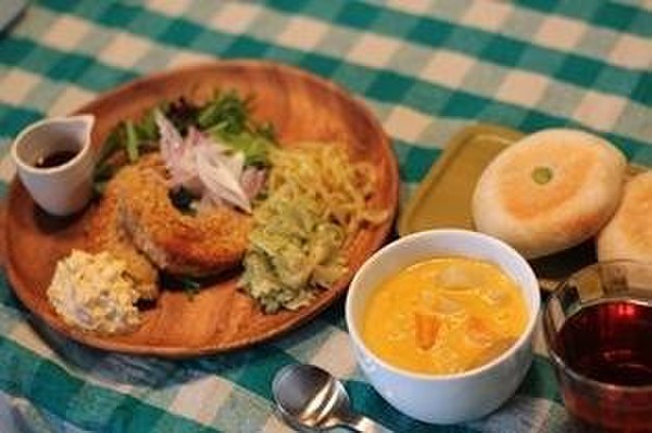 パンに合わせてランチも色々☆