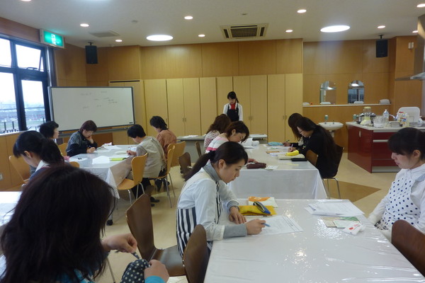 西条食の創造館での　野菜ソムリエ一日料理教室　