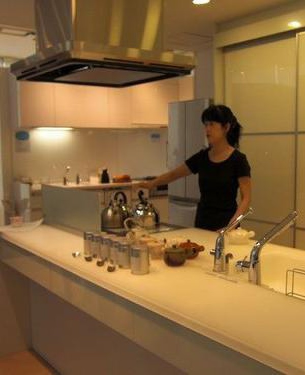 キッチンショールームでの日本茶教室