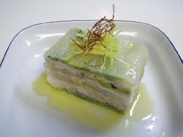 レンジで蒸すだけ
白菜と豚のミルフィーユ