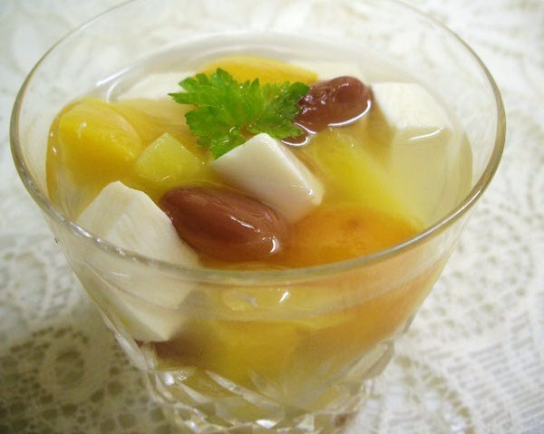 豆腐と金時豆の
デザート
