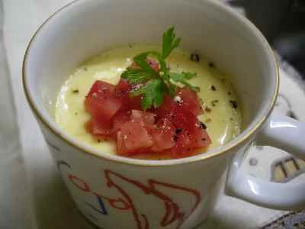 夏は冷やして
洋風茶碗蒸し