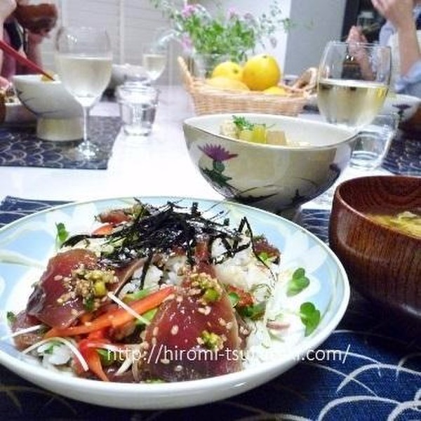 5月はかつおとふきの和食♪