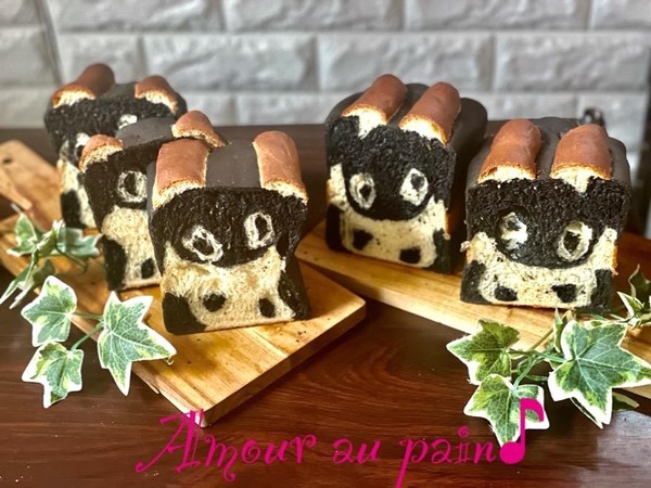 １月の特別講習は干支パンシリーズの『ウシ🐮食パン』