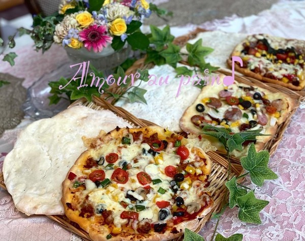 グルテンフリーピザ🍕