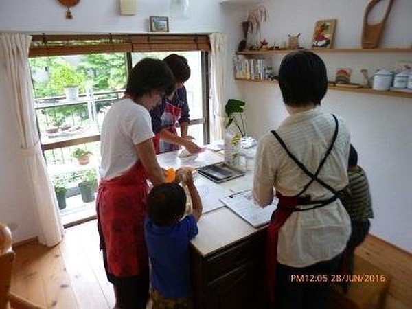 和気あいあいとレッスン♪