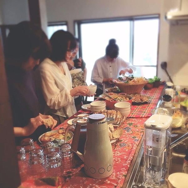 リニューアルオープンの食事会