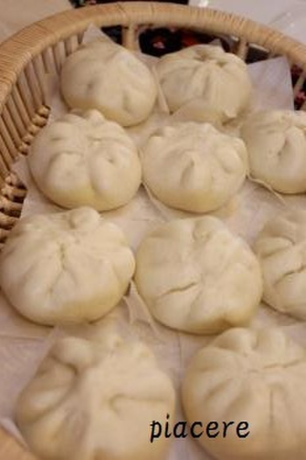 特別講習の肉まん♪あんまんも作ります！