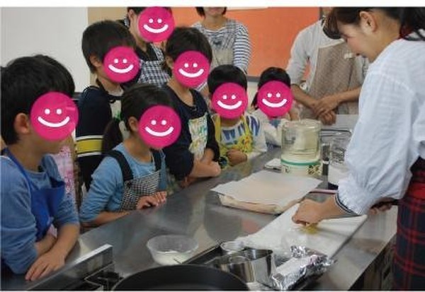 2018.12市主催おやこ料理教室クリスマスケーキを作ろう