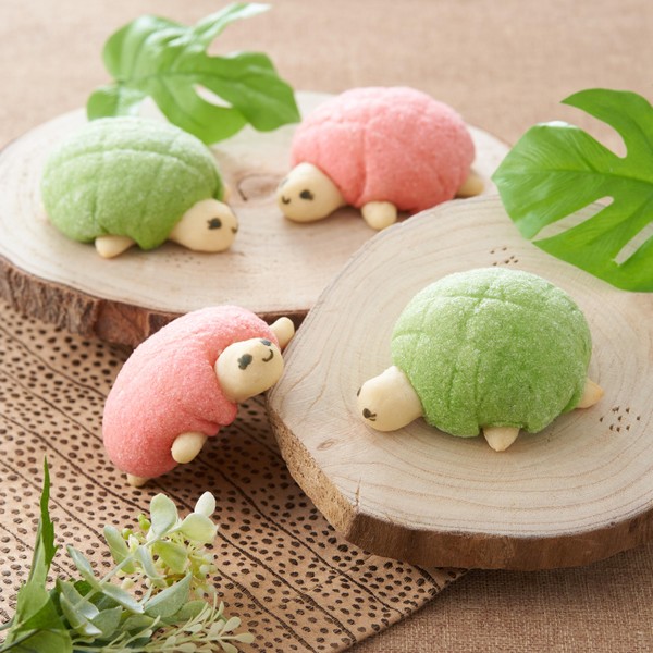 カリカリ食感♪クッキーぱんで作ったカメロンパン！