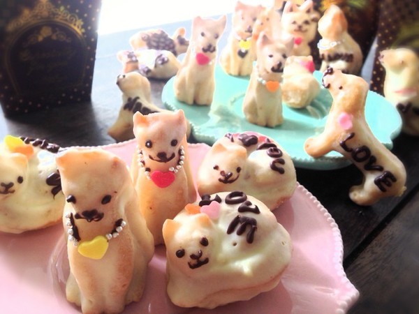 こんなカワイイカステラも作れます♪