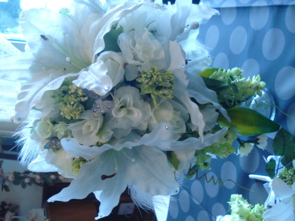 WEDDINGブーケ講座★
y様考案～作成まで★