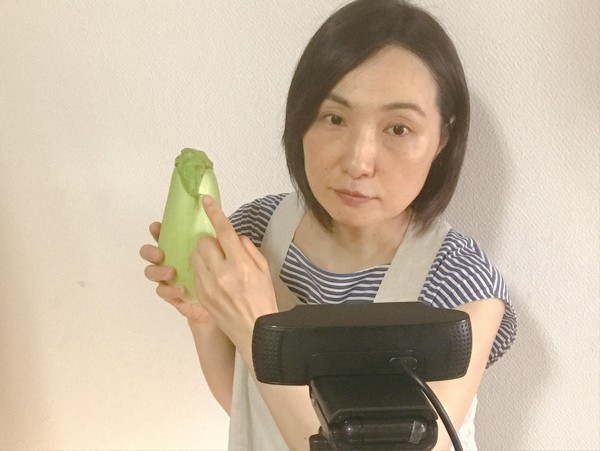オンライン講座の様子です。