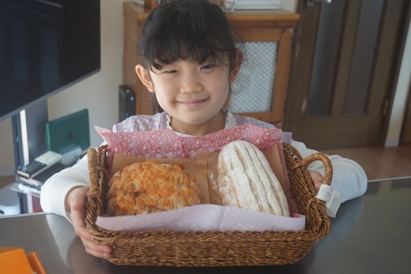 4.18「ハッセルバックパン」Ｏさん親子の作品