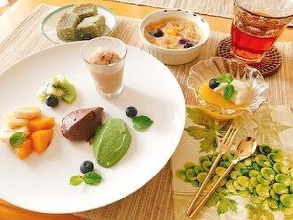 スイーツ基礎コース♪夏は冷たいお菓子色々です